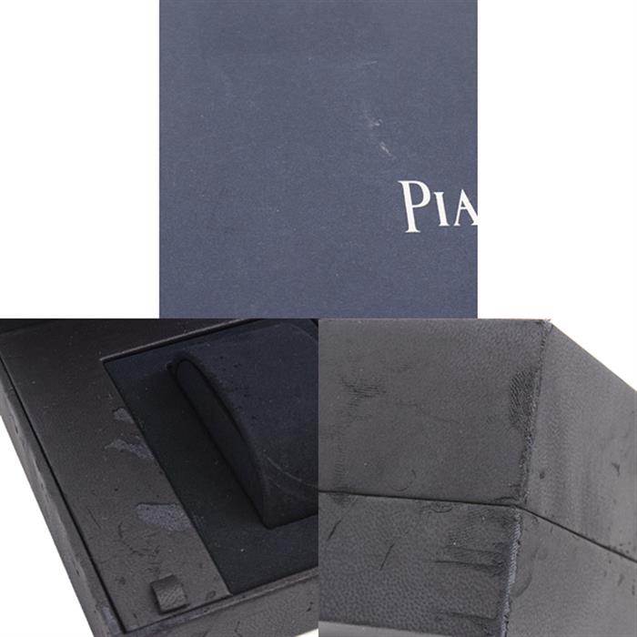 ピアジェ 時計 レディース ポセション ダイヤモンドベゼル 電池式 シルバー文字盤 ホワイトゴールド PIAGET P10402 750WG 中古