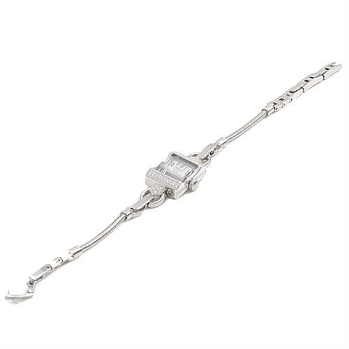 ハミルトン 時計 レディース アメリカン クラシック レディハミルトン ヴィンテージ 32ポイント ダイヤモンド 電池式 ホワイトシェル文字盤 HAMILTON H31291113 未使用展示品