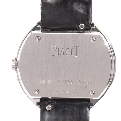 ピアジェ 時計 レディース  ポセション 7Pダイヤモンドベゼル 電池式 シルバー文字盤 750WG ホワイトゴールド PIAGET P11266 中古