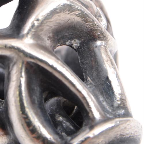 ロンワンズ LONEONES メイティングフライト クレーンベル ペンダント ウィズ ダイヤモンド Lサイズ メンズ SV925 シルバー【中古】