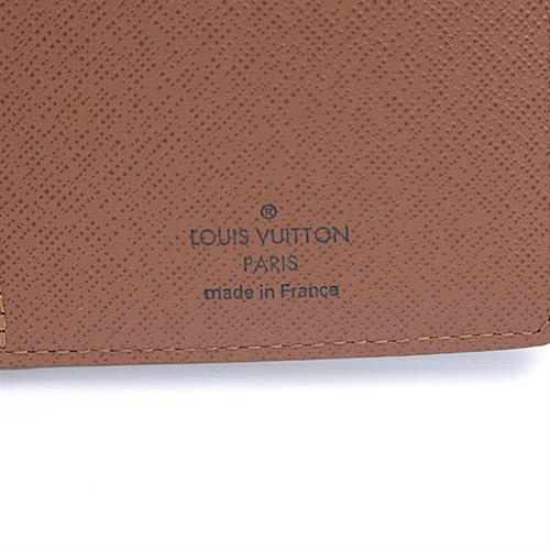 ルイヴィトン Louis Vuitton モノグラム ポルトフォイユブラザ メンズ M66540【中古】