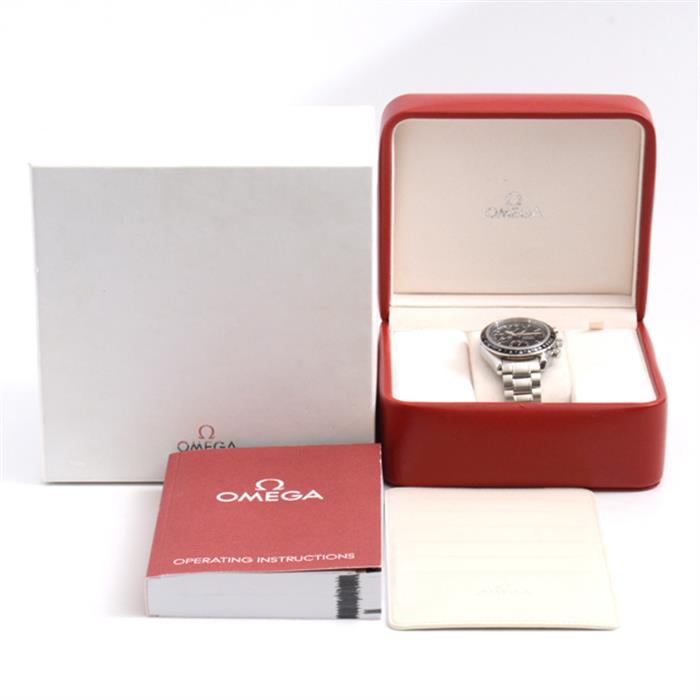 オメガ 時計 メンズ スピードマスター クロノグラフ 自動巻き ステンレス OMEGA 3210.50 SS 中古