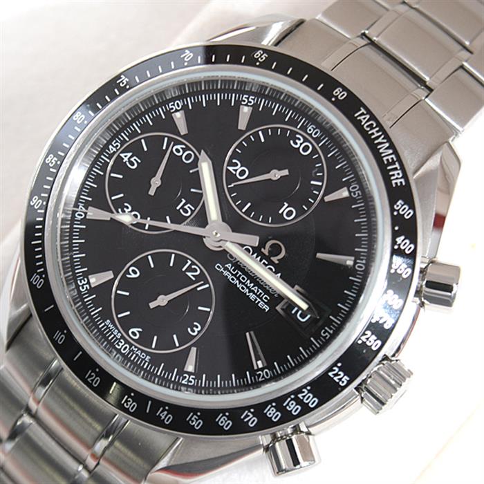 オメガ 時計 メンズ スピードマスター クロノグラフ 自動巻き ステンレス OMEGA 3210.50 SS 中古