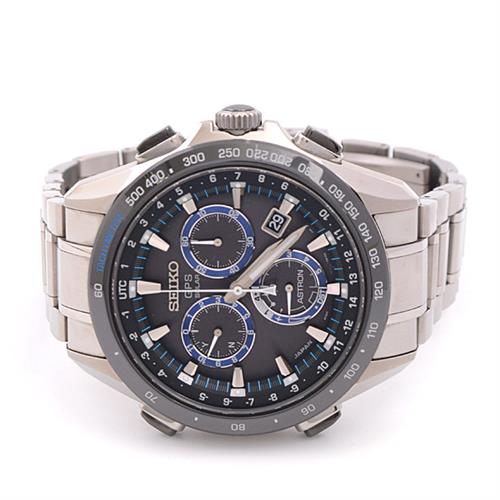 セイコー SEIKO アストロン チタン 8Xシリーズ メンズ ソーラー ブラック文字盤 SBXB007(8X82-0AN0-1)【中古】