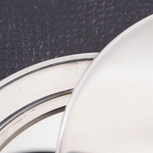 ティファニー TIFFANY コンパクトミラー 925 レディース 手鏡 スライド式 シルバー【中古】