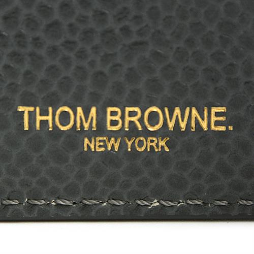 トムブラウン 財布 2つ折り 札入れ コンパクト ウォレット イルカ グレー メンズ THOM BROWNE【未使用展示品】