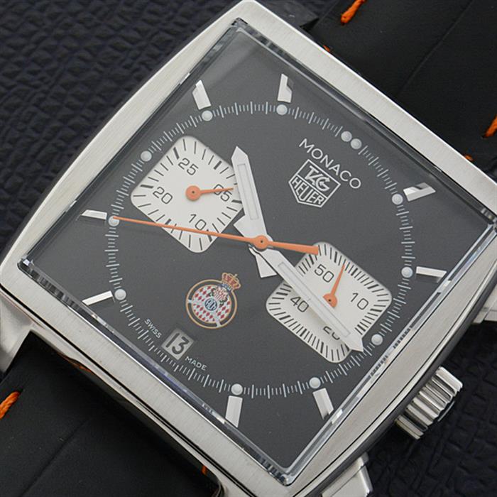 タグホイヤー 腕時計 メンズ モナコ クロノグラフ キャリバー12 自動巻き 1200本限定 SS ステンレス TAG Heuer CAW211K 中古