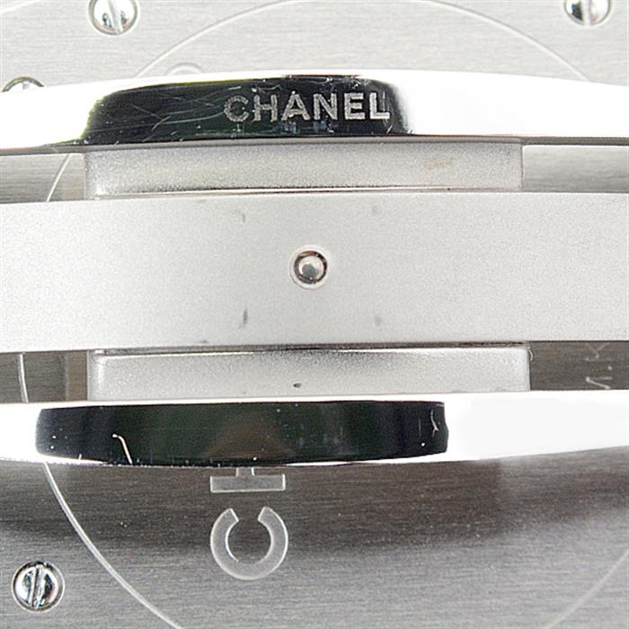 シャネル 腕時計 メンズ J12 12Pダイヤモンド 38mm 自動巻き ホワイト文字盤 セラミック CHANEL H1629 CE 中古