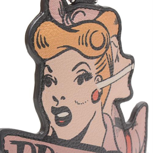 プラダ 女性モチーフキーホルダー レディース レザー 1TL322 PRADA【中古】