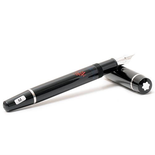 モンブラン 筆記具 メンズ ゲオルグ ショルティ スペシャルエディション 吸入式 万年筆 M字 レジン×750WG MONTBRANC SIR GEORG SOLTI【中古】