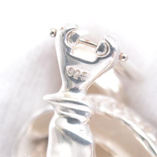 ティファニー イヤリング レディース 3モチーフ デザイン イヤリング SV925 シルバー TIFFANY【中古】