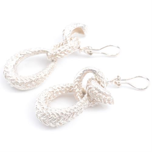 ティファニー イヤリング レディース 3モチーフ デザイン イヤリング SV925 シルバー TIFFANY【中古】