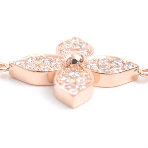 Louis Vuitton Star Blossom Bracelet Pink Gold And Diamonds (Q95666) in 2023
