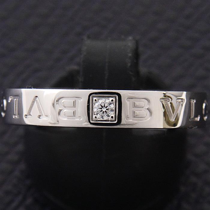 ブルガリ BVLGARI ルチア リング 指輪 ダイヤモンド 11.5号 K18WG ホワイトゴールド / 290171【BJ】