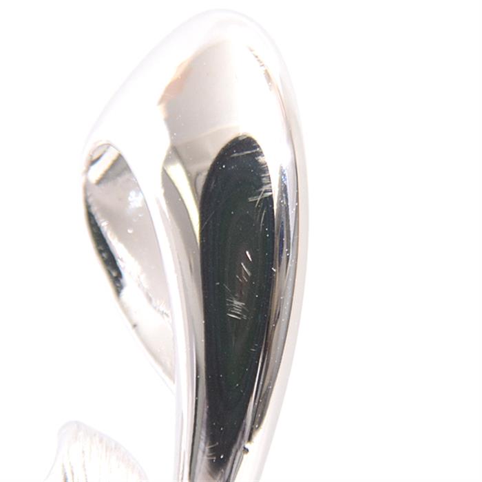 ブローチ レディース フラワーモチーフ パール×ダイヤモンド ブローチ 11.1mm珠 D0.08ct ホワイトゴールド K14WG 中古