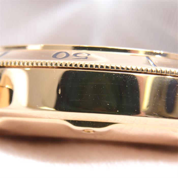 カルティエ 腕時計 メンズ パシャ38 クロノグラフ 電池式 新品ベルト イエローゴールド Cartier W3000951 750YG 中古