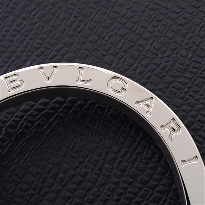 ブルガリ 時計 レディース ビー ゼロワン B-ZERO1 ロードライトガーネット ベゼル 電池式 ブルーシェル文字盤 BVLGARI BZ22S SS 中古