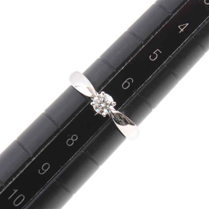 ティファニー 指輪 レディース ハーモニー 立爪 ダイヤモンド リング D0.21ct 7号 プラチナ TIFFANY PT950 中古
