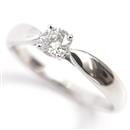 ティファニー 指輪 レディース ハーモニー 立爪 ダイヤモンド リング D0.21ct 7号 プラチナ TIFFANY PT950 中古