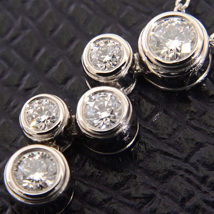 【最終価格】ティファニー バブル 5P ネックレス ダイヤモンド