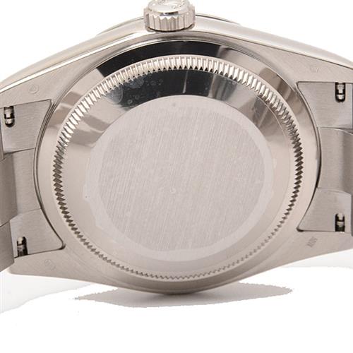 ロレックス 時計 メンズ デイデイト 日ロレ修理済 10Pダイヤ インデックス ブラックシェル ホワイトゴールド ROLEX 118239NG Y番【中古】