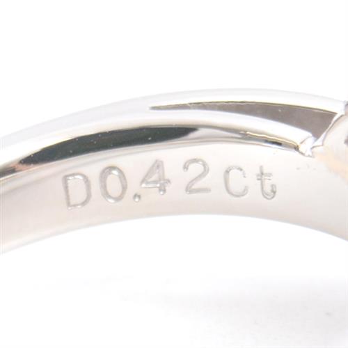 ミキモト 指輪 レディース パール×ダイヤモンドリング 11.5号 11.6mm珠 D0.42ct プラチナ MIKIOTO PT900 中古