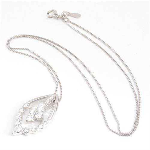 サザンクロス ネックレス レディース ダイヤモンド デザイン ネックレス D0.70ct 0.50ct ホワイトゴールド Southern Cross K18WG 中古