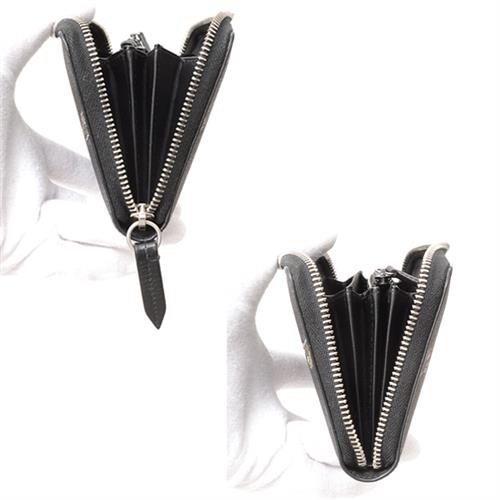 グッチ 財布 ユニセックス ラウンドファスナーウォレット 長財布 GGスプリーム タイガープリント ブラック 575135 GUCCI 【中古】