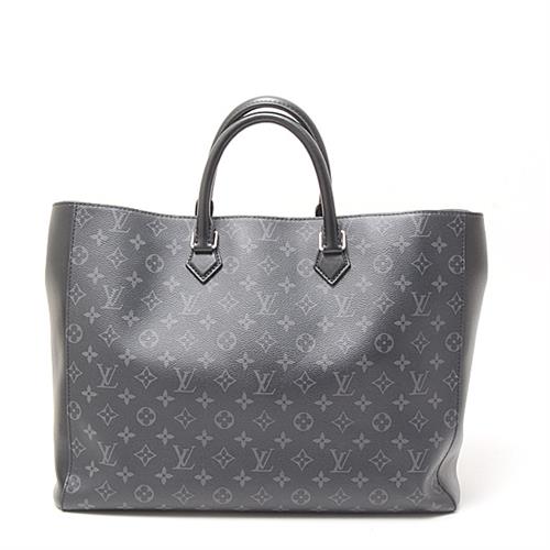 ルイ・ヴィトン LOUIS VUITTON グラン・サック M44733 ブラック モノグラム・エクリプス メンズ ハンドバッグ