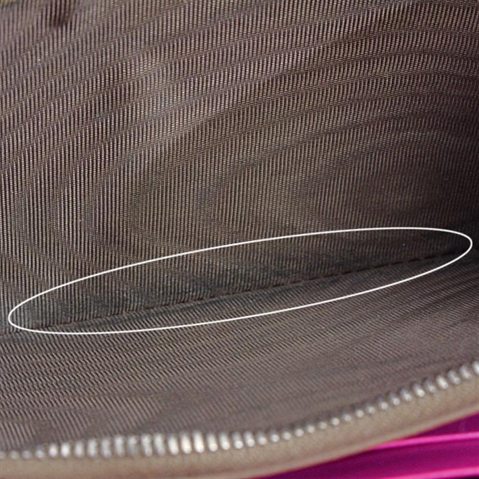 ボッテガヴェネタ 財布 レディース ラウンドファスナー ピンク系 クロコダイル BOTTEGA VENETA【中古】