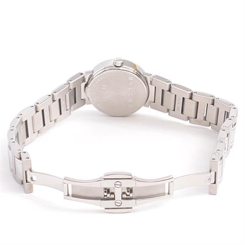 ブルガリ 時計 レディース ブルガリブルガリ SS 電池式 ブラック文字盤 BB23SS BVLGARI【中古】