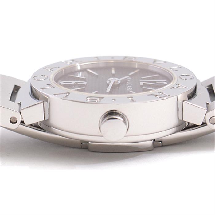 ブルガリ 時計 レディース ブルガリブルガリ SS 電池式 ブラック文字盤 BB23SS BVLGARI【中古】