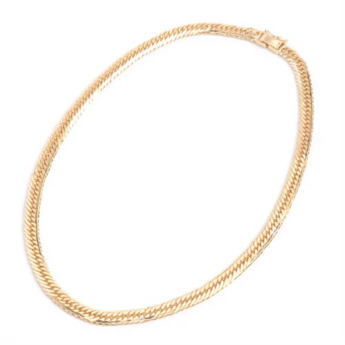 喜平 ネックレス K18 Mカット トリプル 30g 40cm 造幣局検定刻印入 メンズ レディース チェーン イエローゴールド YG 【中古】