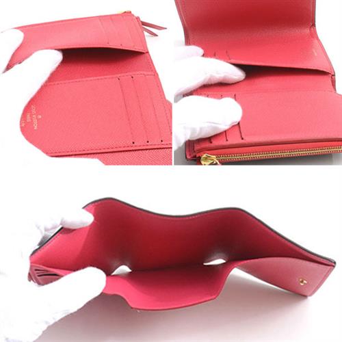 ルイヴィトン 財布 レディース ポルトフォイユ ヴィクトリーヌ モノグラム M69751 Louis Vuitton 【中古】