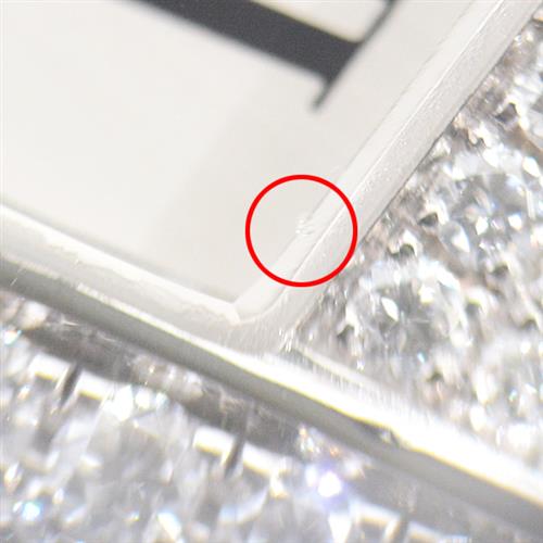 カルティエ 時計 レディース タンクS 2重ダイヤベゼル ホワイトゴールド 電池式 シルバー文字盤 Cartier WJ300950 750WG 中古