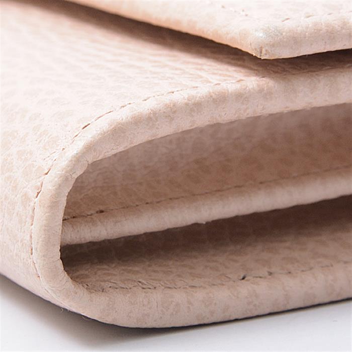 グッチ 財布 レディース フラップ付き長財布 GGマーモント レザー ピンク 456116 GUCCI【中古】