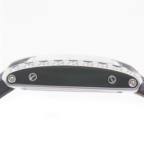 カルティエ 時計 レディース タンクアロンジェ ラニエール メーカーメンテ済 ダイヤモンド ベゼル ホワイトゴールド Cartier WJ200338 750WG 中古