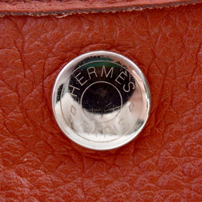 エルメス バッグ レディース ガーデンパーティ TPM ハンドバッグ カントリー レッド系 □R刻印 HERMES 中古