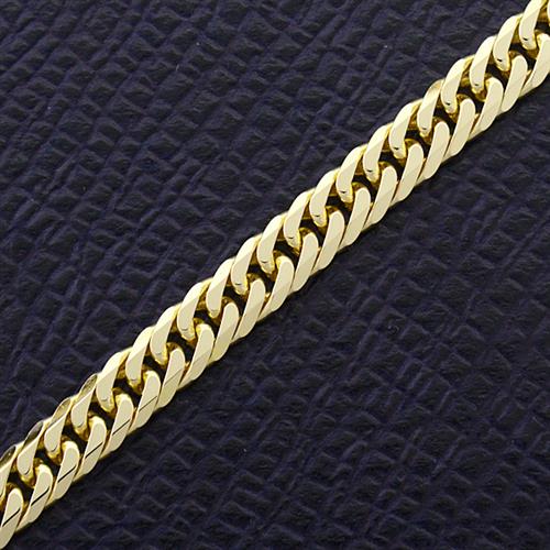 喜平 ネックレス K18 6面カット ダブル 30g 50cm 造幣局検定刻印入 メンズ レディース チェーン イエローゴールド YG 【中古】