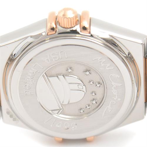 オメガ コンステレーション マイチョイス ダイヤベゼル 腕時計