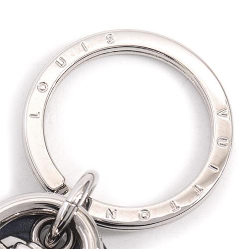 ルイヴィトン キーホルダー レディース ポルトクレ スピーディ LVエスカル バッグチャーム ブルー Louis Vuitton M69292 中古