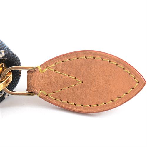 ルイヴィトン 財布 レディース メンズ  ジッピーウォレット ラウンドファスナー長財布 モノグラム ジャガード ブルー系 Louis Vuitton M80212 中古