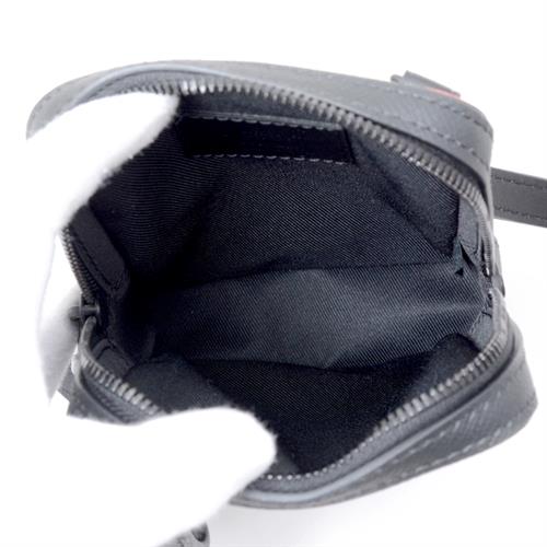 ルイヴィトン バッグ メンズ ダヌーブ メッセンジャー ショルダーバッグ ポーチ タイガ ブラック レインボー Louis Vuitton M30332 中古