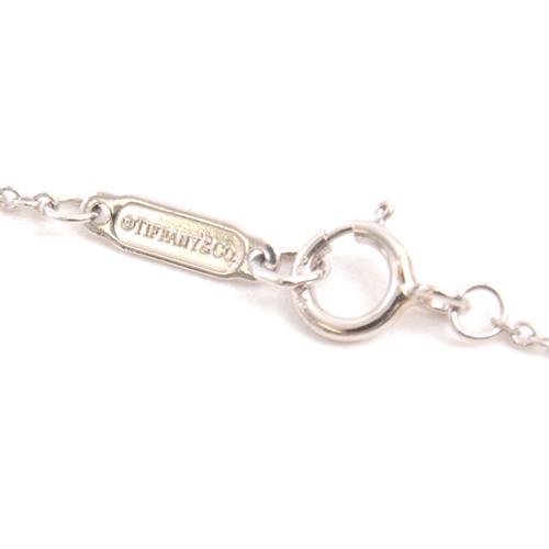 ティファニー ネックレス レディース オープン ペーパーフラワー ダイヤモンド ネックレス プラチナ TIFFANY PT950 中古