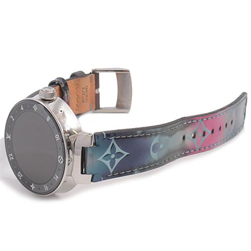 ルイヴィトン 時計 メンズ レディース タンブール ホライゾンV 42 コネクテッドウォッチ スマートウォッチ Louis Vuitton QA050Z 中古