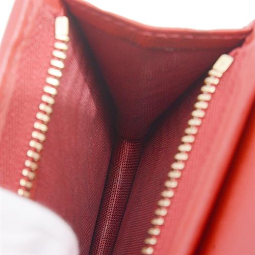 グッチ 財布 レディース GGアップル 二つ折り財布 GGスプリーム コンパクトウォレット ベージュ 624641 GUCCI【中古】