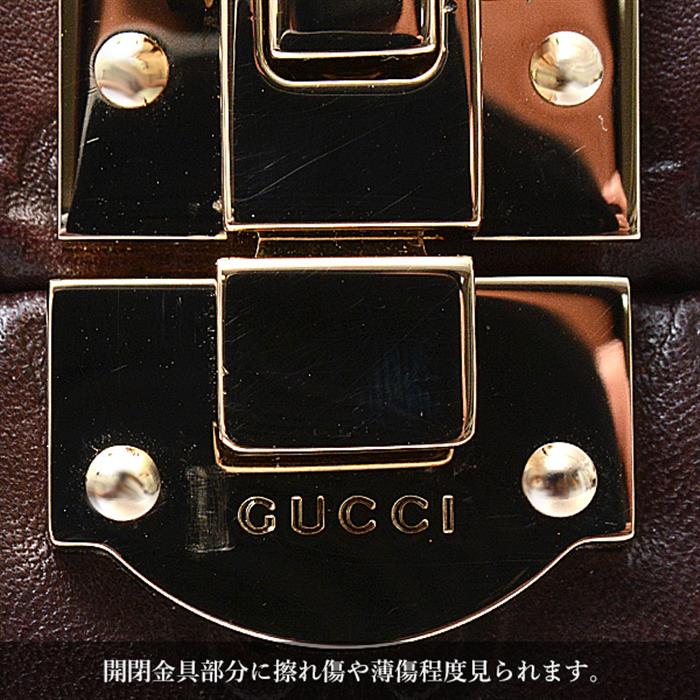 グッチ 小物 GG ウォッチワインダー ワインディングマシーン 電池式 1本用 ブラウン GUCCI SCATOLA del TEMPO 中古