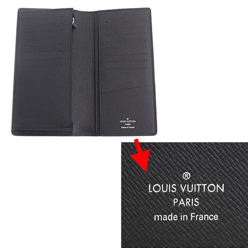 ルイヴィトン 財布 メンズ ポルトフォイユ ブラザ モノグラム エクリプス M61697 Louis Vuitton 【中古】