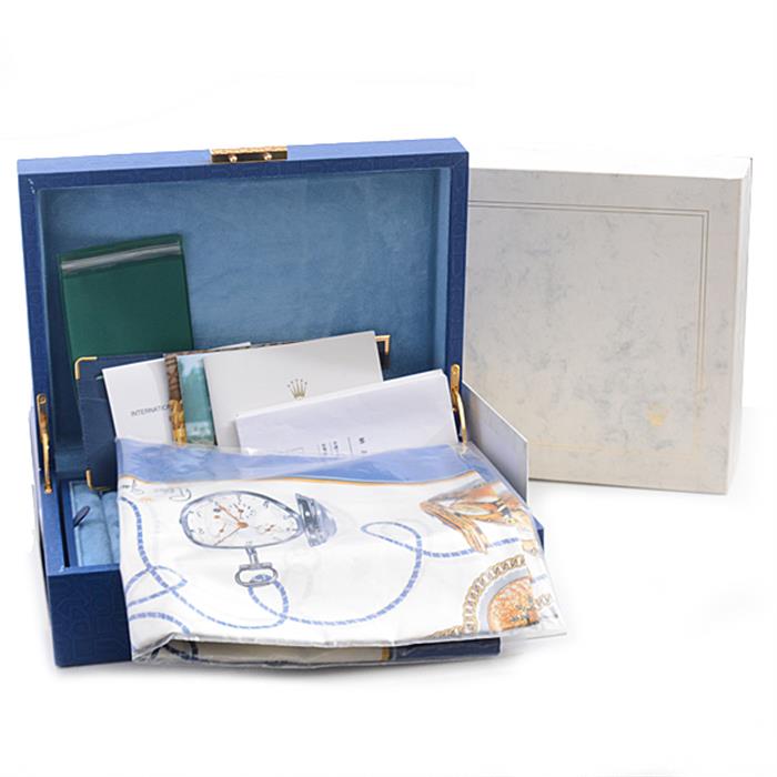 ロレックス 時計 レディース デイトジャスト 10Pダイヤ 4Pエメラルド ダイヤモンド ベゼル ゴールド文字盤 自動巻 イエローゴールド ROLEX 69078G 750YG 中古