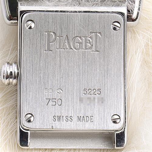 ピアジェ 時計 レディース ミスプロトコール 3Pダイヤ パヴェダイヤケース 電池式 ホワイトシェル文字盤 PIAGET G0A25022 中古